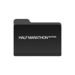 half marathon training protocol + dashboard