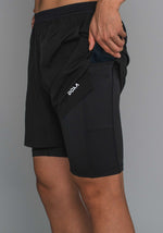 MNS RERUN 2-1 SHORTS 5 - BLACK