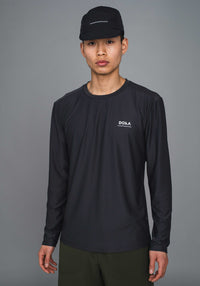 MNS RERUN TEE LS - RAVEN