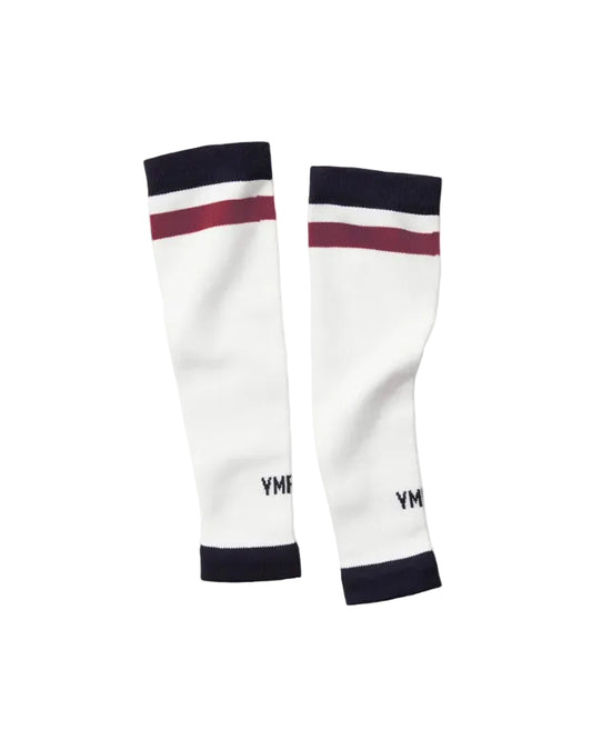 Bäckaryd Arm Sleeves Off-white/Burgundy YMR Track Club