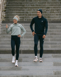 Siljan Men's Thermal Tights Navy YMR Track Club
