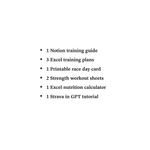 full marathon training protocol