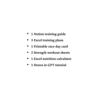 full marathon training protocol