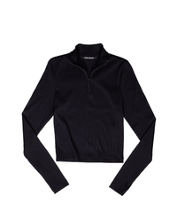 W HALF-ZIP LONGSLEEVE