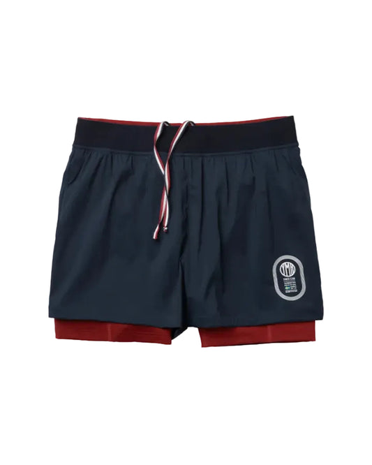 Stadion 2-1 Shorts Navy/Burgundy YMR Track Club