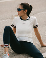 Utö Ladies Race T-Shirt Off-White T-shirt YMR Track Club