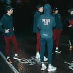 Bäckaryd Men's Tights Burgundy YMR Track Club